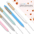 Aesthetic Gel Pens, 0.5 mm Fine Point Black Ink Pens, Quick Dry Smooth Writing Pens for Journaling Note Taking,Cute School Office Supplies,Gifts f...