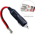 KUNCAN Replacement Cigarette Lighter Plug - 12 Volt Male Cigar Plug with Leads Car Adapter Dc Battery Charger Connectors 12V Power Supply for Auto...