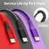 3Pack 60W USB C to USB C Charger Cable, Nylon Braided Type C to Type C Fast Charging Cable for TypeC Phones (3FT)......