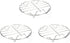 3 Pcs Cooling Racks Round Steamer Rack Canning Rack for Baking, Stainless Steel, 6 inch...