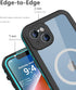 for iPhone 14 Plus Waterproof Case - Shockproof, Dustproof, Built-in Screen Protector, Magnetic Ring, 6.7" (Teal)...