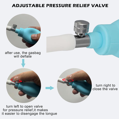 Silicone Tongue Trainer, Tongue Stroke Aid, Oral Suction Tool - Enhanced Suction and Tilting Handle for Effective Oral Rehabilitation, with Adjust...