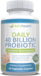 Daily Probiotic 40 Billion CFU MakTrek Bi-Pass Technology Digestion Immune Health 60 Veggie Capsules (1 Month Supply)...