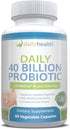 Daily Probiotic 40 Billion CFU MakTrek Bi-Pass Technology Digestion Immune Health 60 Veggie Capsules (1 Month Supply)...