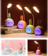 Mini Bunny Night Light, Portable LED Table Light, Cute Rabbit Foldable USB Rechargeable Reading Light Bedroom Children's Bedside Study (Blue Rabbi...