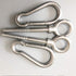 Hammock Hanging Kit, 2 Pack Hammock Chair Hook eye Hooks Heavy Duty Hooks Stainless Steel Hammock Hook Carabiner Set Swing Hardware for Hanging Yo...