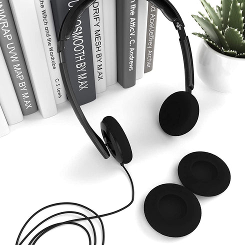 Foam Ear Pad Replacement Cushions, Headphone Earphone Headset Disposable Sponge Covers (45mm - 1.8") 4 Pairs...