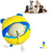 PET’SBARREL Active Moving pet Plush Toy for Dogs. 2024 New Interactive Dog Toy - Vibrant Yellow and Blue Plush Toy. Active Dog Toys Bouncing Dog B...