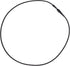 uGems 10 18-inch Black Silicone Rubber Tubing Cord Necklaces with Locking Clasp 2mm...