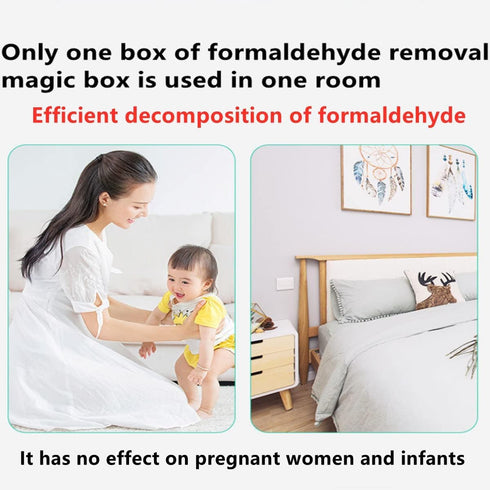 Formaldehyde removal magic box office bedroom wardrobe kitchen new house car room toilet Bathroom Air strong purification filtration benzene ammon...