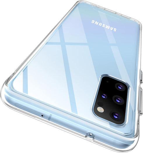 Rayboen for Samsung Galaxy S20 Plus Case, Crystal Clear Shockproof Protective Durable Slim Fit Phone Cover for Galaxy S20+ Plus 5G with Transparen...