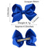 40PCS 4.5 Inch Hair Bows for Girls Grosgrain Ribbon Toddler Hair Accessories with Alligator Clips for Toddlers Baby Girls Kids Teens in Pairs...
