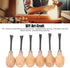 Hand Carving Tool Set, Gouges and Woodworking Chisel Set Wood Carving Chisel Set Kit Sculpture Hand Tools Hemispherical Handle DIY Art Craft Acces...