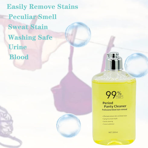 Lingerie Bulk Laundry Detergent For Remove Stubborn Blood Stain, Underwear Bulk Detergent Laundry Liquid Ideal Hand Wash For Lingerie, Period Pant...
