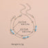 Bohemian Layered Blue Bead Anklet for Women Round Bead Ankle Bracelets Vintage Station Ball Anklets Silver Ball Anklets Chain Bracelet Summer Beac...