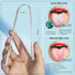 Tongue Scraper for Fresh Breath and Oral Health - Stainless Steel Cleaner for Effective Tongue Cleaning...