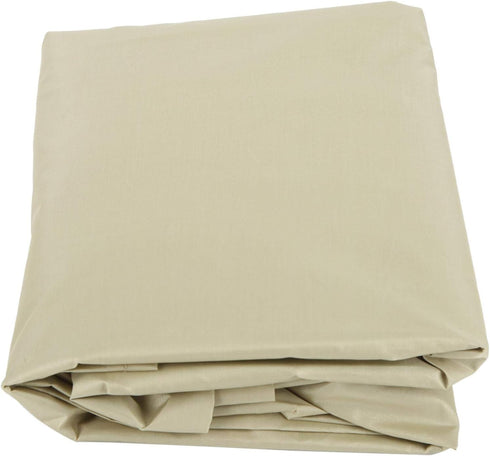 Outdoor Swing Cushion Cover, 3 Seater Replacement Swing Seat Pads Cushion for Patio Garden Yard Swing Chair(Beige)...