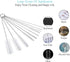 Long Straw Cleaner Brush Set,10 Pcs 8.2 Inch Botthle Cleaning Brush and Nylon Tube Brush Brush Kit for Sippy Cup Narrow Neck Tubes, Water Bottles,...