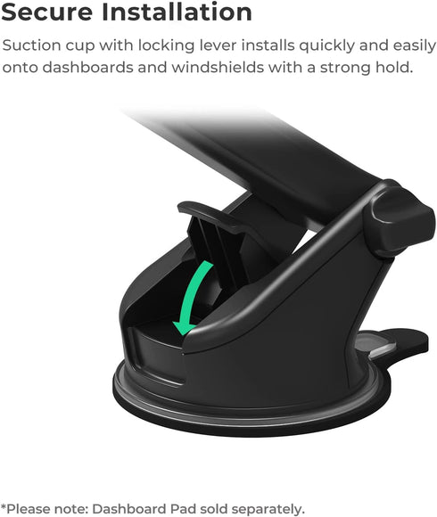 iOttie Universal Dashboard and Windshield Mounting Base for Easy One Touch Series and Auto Sense Mounts...