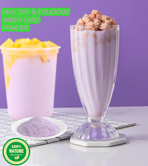 Freeze Taro Powder, 4 Ounces, Taro Powder for Smoothie, Drinks and Baking Food...