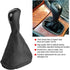 Gear Shift Knob Boot, 6 Speed Auto Gear Shift Knob Gaiter Gear Stick Gaiter Boot Cover Replacement for Benz C Class W203 S203...
