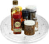 TamBee 8 inch Lazy Susan Turntable Organizer White Acrylic for Spice Rack Table Cake Kitchen Pantry Decorating...