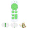 Maliton Silicone Baby Teething Toys for Infant Toddlers, Teething Toys for Babies 6-12 Months, Baby Gifts for Girl & Boy, Baby Remote Control Shap...