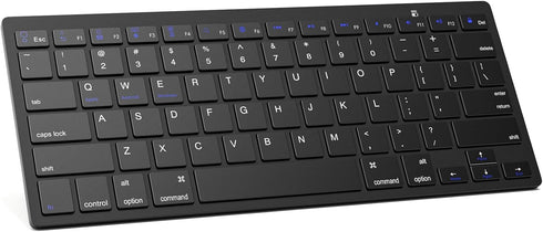 MOFII Bluetooth Keyboard, Ultra-Slim Wireless Computer Keyboard for iPad/iPad Air/iPad Pro/iPad Mini, iPhone, Tablet, Laptop, Compatible with iOS,...
