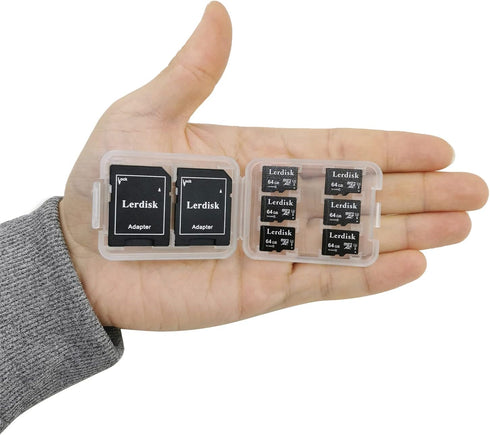 Factory Wholesale Micro SD Card 8GB U1 Pack of 6 in Bulk MicroSDHC with SD Adapter Produced by Authorized Licencee(8GB)...