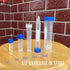 15 ml Leakproof Graduated Cryovials with Plastic Screw Top Vials, Centrifuge Tubes Laboratory Test Tubes (15 ml Conical Bottom of 20 Pieces)...