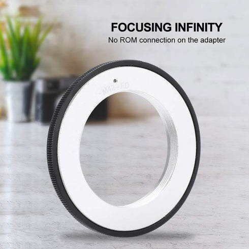 Lens Adapter, M42-FD M42 Screw Lens for Canon FD F-1 A-1 T60 Film Camera Adapter,...