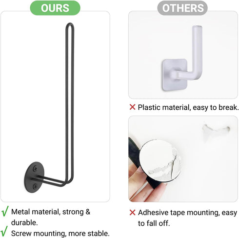 Mkono Hat Organizer for Baseball Caps, Set of 2 Wall Hat Rack 7.9 Inches Space Saving Holds 40 Caps Modern L -Shaped Hat Hooks Wall Mount Hat Hold...