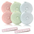 Mini Retractable Tape Measure(6 Packs) + Soft Fabric Sewing Ruler(2 Pieces), Flexible, Pocket Size, Dual Sided, 150CM Tailor Measuring Tapes for B...
