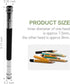 Pencil Extenders 6PCS Adjustable Pencil Lengthener Tool Coupling Device for School,Office,Sketch,Art,Writing...