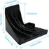Dishwasher Right, Left Side Door Baffle Black Silica gel Door Baffle WD8X227 and WD8X228 For Dishwasher Electric Dishwasher Corner Gasket Set of