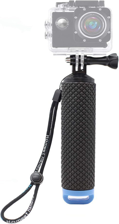 Handler Floating Hand Grip, Underwater Hand Stick Monopod Pole Compatible with DJI OSMO Action Cameras and Other Sports Camera, Blue...