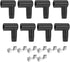 Coil Boot Terminal Kit 90 Degree Boots HEI Distributor Spark Plug Ignition Wire 6mm 7mm 8mm 9mm 10mm (Pack of 8), spark plug wire terminals, spark...