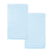 American Baby Company 2 Pack 100% Natural Cotton Fitted Cradle/Bassinet Sheets 36" x 18" - Soft, Breathable & Hypoallergenic Bed Sheets, Blue, Neu...