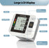 Wrist Accurate Automatic High Blood Pressure Monitors Portable LCD Screen Irregular Heartbeat Monitor with Storage Case and Adjustable Cuff Powere...