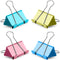 Colored Jumbo Binder Clips2.4 inch, Extra Large Binder Clips for Office (8 Pcs)...