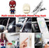 ZOSTLAND 3PCS Super Hero Phone Ring,Universal 360°Adjustable Phone Case Finger Grip Stand Holder Desk Stent Mount Hook Compatible with iPhone15 14...