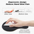 Mouse Pad with Wrist Support,Ergonomic Desktop Mouse Pad with Comfortable Gel Wrist Rest and Non-Slip PU Base for Easy Typing Pain Relief for PCs,...