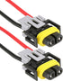 2PCS H11 H9 H8 880 881 Female Adapter Wiring Harness Sockets Wire, 9005 9006 Pigtail Sockets Harness Replacement Part for Headlights or Fog Lights...