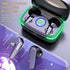 Wireless Bluetooth Earbuds, Bluetooth 5.3 Headphones with Charging Case,Built-in Mic Earphones Noise Cancelling Headphones,Light-Weight HD Stereo ...