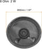 uxcell 2W 8 Ohm DIY Magnetic Speaker 50mm Round Shape Replacement Loudspeaker...