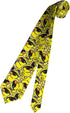 Duck Mens Tie Cool Duck With Sunglasses Necktie,Fun Print Woven Slim Neck Ties for Men...