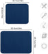 Dish Drying Mat for Kitchen Counter Absorbent Microfiber Dry Dishes Mats Drainer Counter Mat Navy Drying Dish Pad 16 x 18 Inch for Countertops Dec...