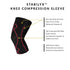CW-X Women's Stabilyx Knee Support Compression Sleeve, Black, Large...
