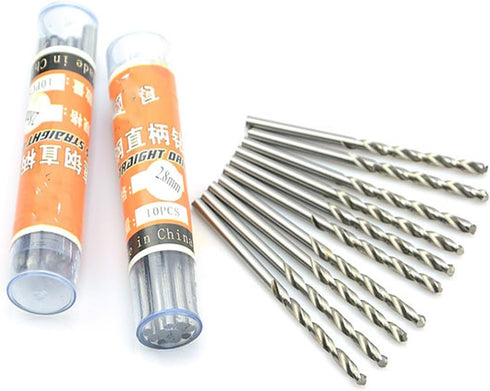 10Pcs 1.2mm Micro HSS Twist Drilling Bit Mini Electrical Drill Straight Shank Metal drill...