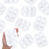 Super Z Outlet White Plastic Artist Paint Palettes Color Rectangular Cavity Non-Stick Trays 6 Slot for Watercolor, Acrylic, Oil Paints (12 Pack, 5...